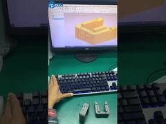 Coulée à mousse de métal de haute précision, coulée sous pression, service de pièces automobiles rondes en acier inoxydable