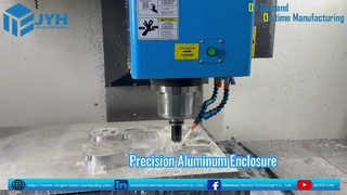Magnesium robotic arm part  CNC machining process