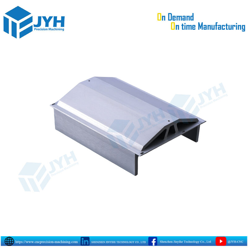 Pièces d'extrusion d'aluminium personnalisées avec usinage CNC de haute précision pour des composants légers et solides | Support de conception personnalisée