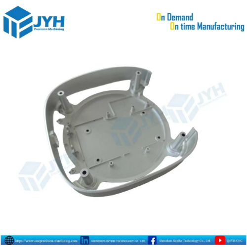 Emballage en aluminium anodisé à la commande numérique par ordinateur (CNC) blanc avec une précision et une résistance à la corrosion de ± 0,005 mm