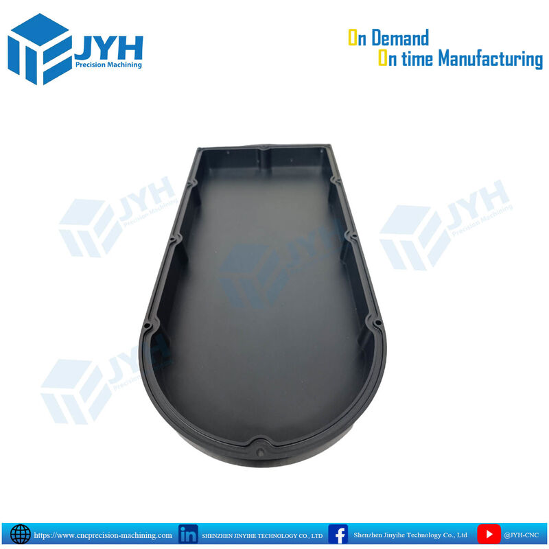 Pièces de boîtier en aluminium anodisé dur de type III usinées CNC de haute précision pour les applications résistantes à la corrosion